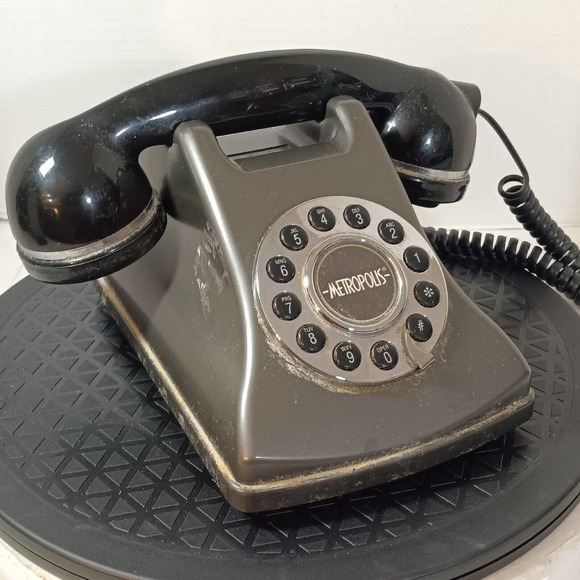 Conair METROPOLIS Retro Telephone Push Button Vintage Style Landline Phone - Picture 5 of 12